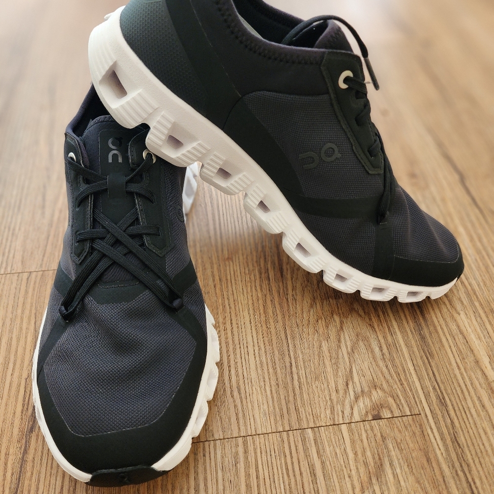 Size 10 New Women's ON Cloud X 3 AD Black/White - Picture 7 of 12